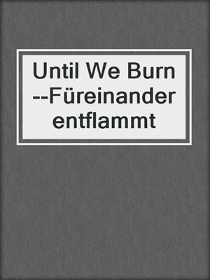 cover image of Until We Burn--Füreinander entflammt
