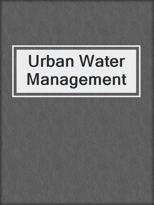 Urban Water Management