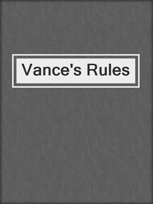 cover image of Vance's Rules