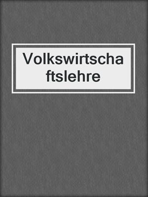 Volkswirtschaftslehre